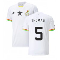 Ghana Thomas Partey #5 Replica Home Shirt World Cup 2022 Short Sleeve